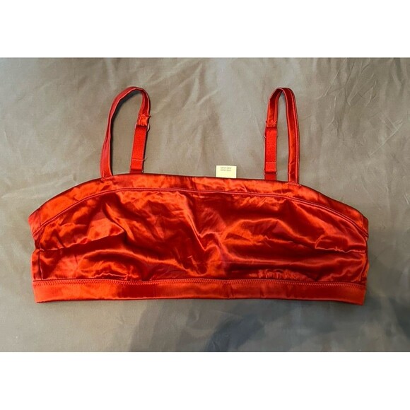 aerie Other - NWT Aerie Large Red Satin Bra
